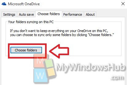 choose folders 