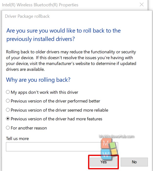 How To Rollback A Driver In Windows 10