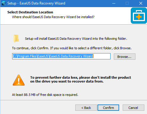 use easeus data recovery