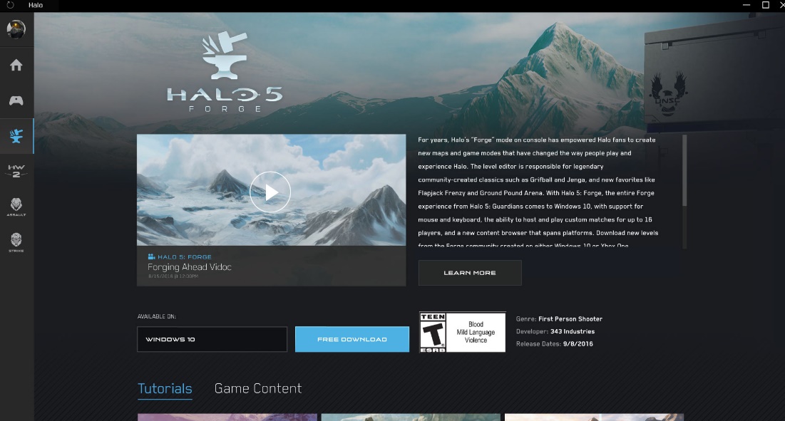 Halo 5 Windows 10 Download Game