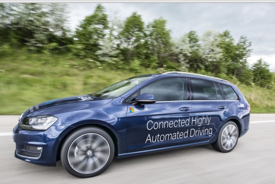 Microsoft and IAV working on a new self driving car that talks to your smartphone