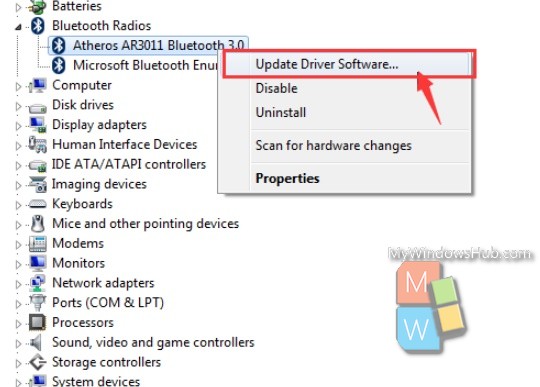 bluetooth disappeared windows 8