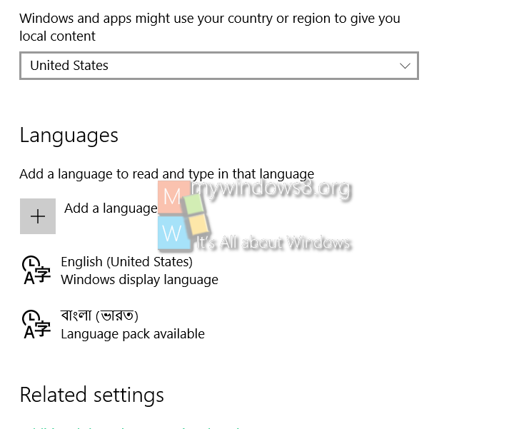  Language Pack available