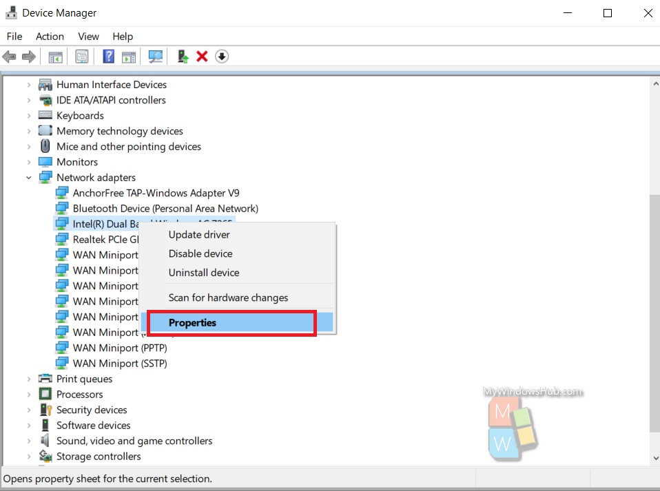 network card mac address on a mac