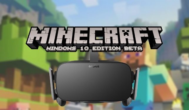 Minecraft Windows 10 Edition to support the Oculus Rift