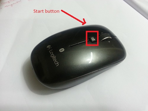 logitech wireless mouse connect button