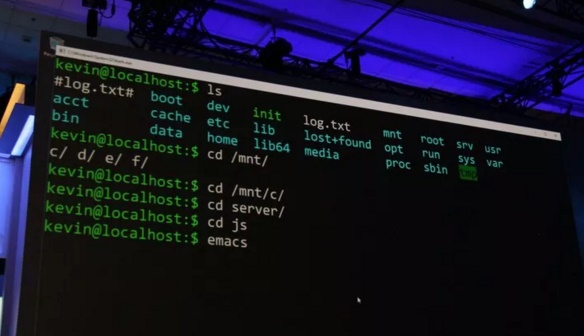 Microsoft adding the Linux command line to Windows 10