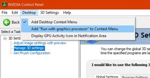 How To Force An App To Use The Dedicated GPU On Windows