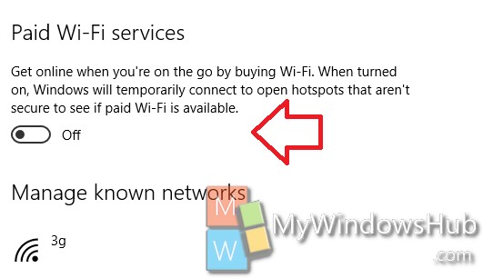 Microsoft paid connectivity wifi access token что это