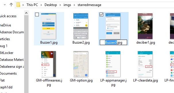 rename files using tab key