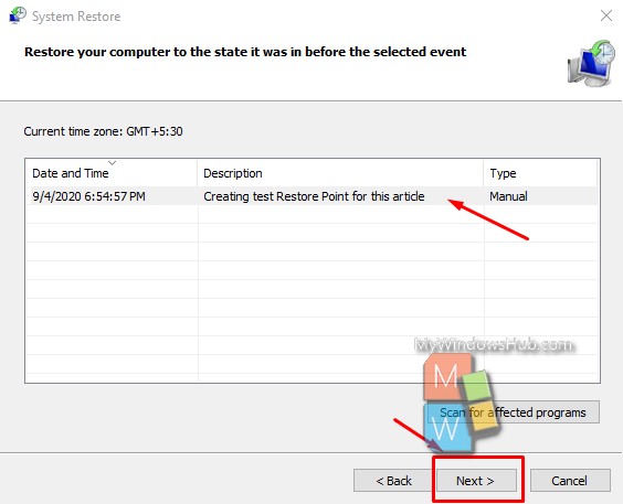 How To Create A System Restore Point In Windows 10?