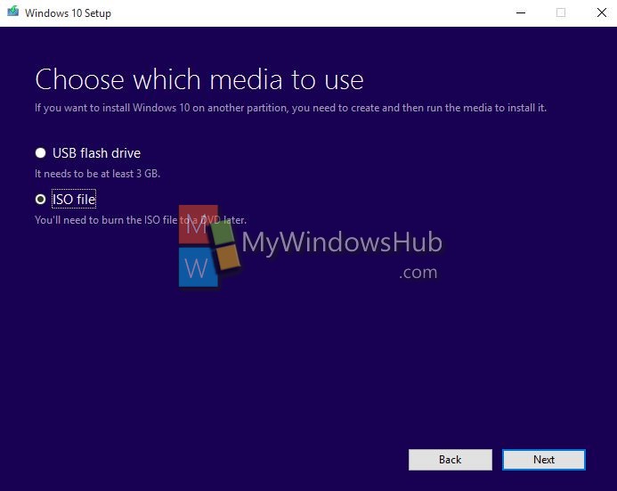 how to create a bootable usb for windows 10 bootcamp