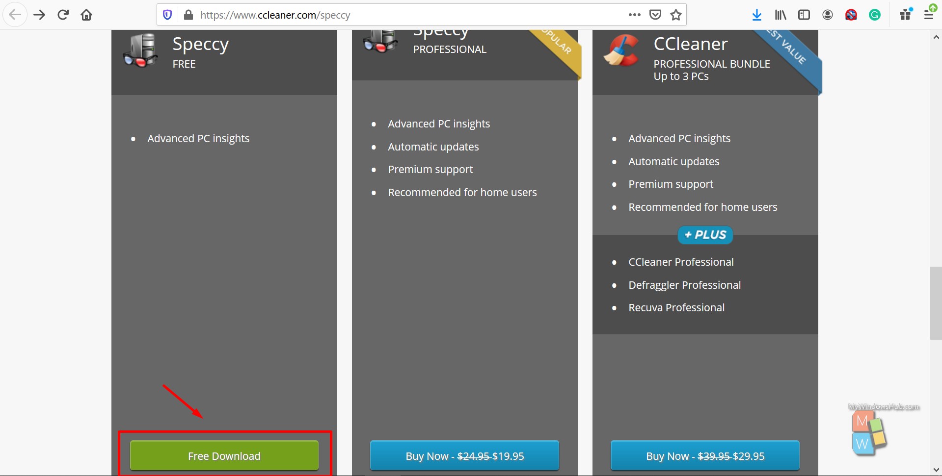 Speccy Free System Information Tool Review