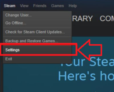 clear steam download cache