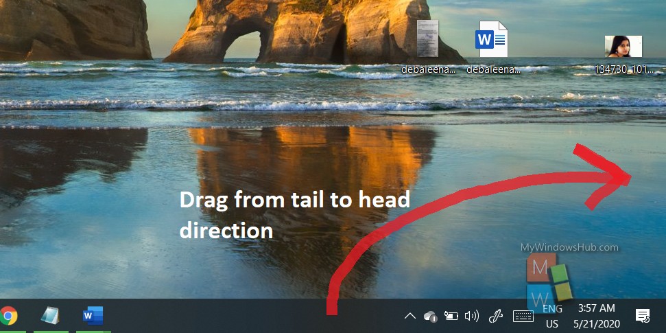 windows 10 taskbar double height