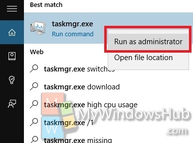 Task manager exe