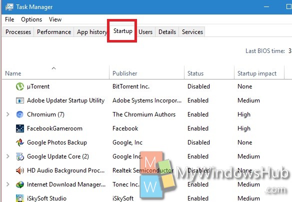 How To Find The Startup Time For An App In Windows?