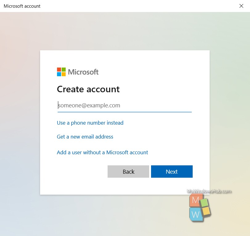 How To Create A New User Account In Windows 10?