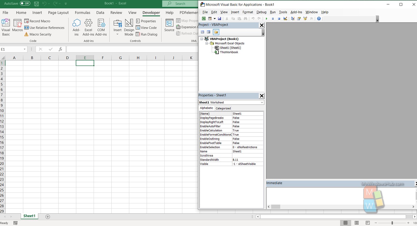 How To Launch Excel Vba Editor Interface In Ms Excel Mywindowshub 2189