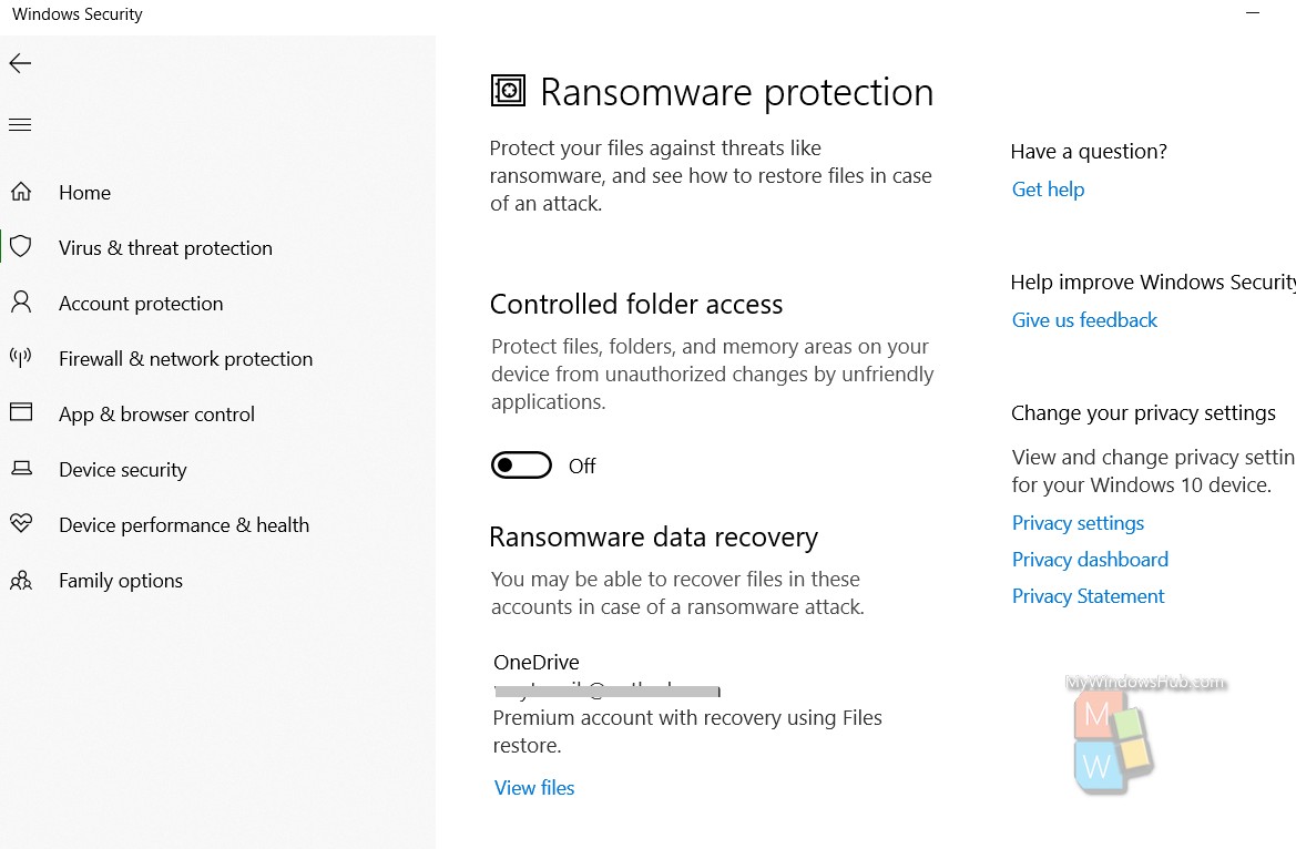 ransomware protection