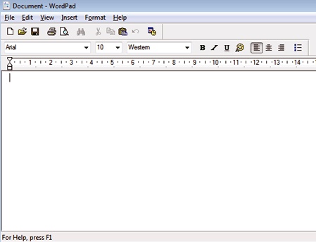 wordpad tutorial windows 10