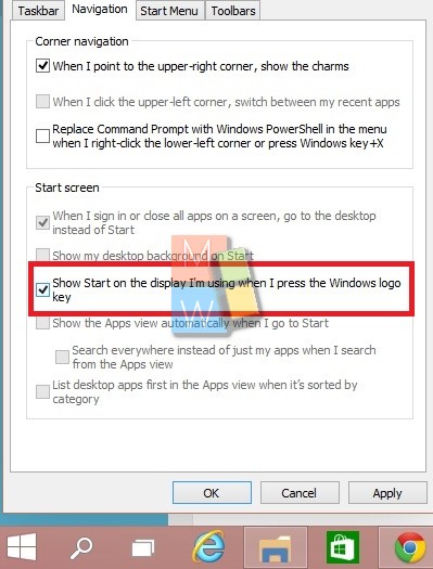 Windows 10 New option