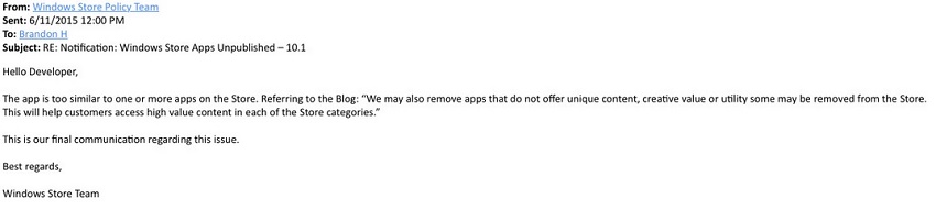 Microsoft vigorously cleaning up its Windows Store resulting in removal of many quality apps
