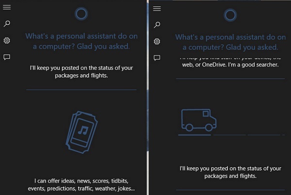 Cortana onboarding process updated with Windows 10 Build 10130