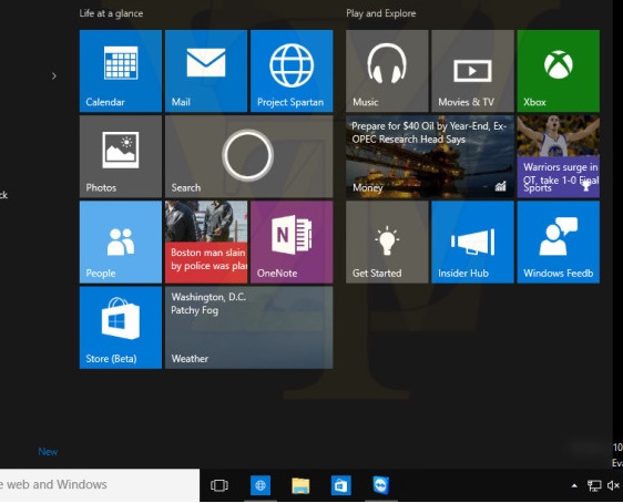 Windows 10 Build 10135 leaked