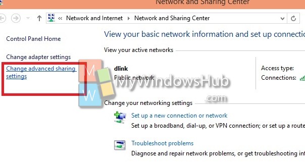 Change Network Settings