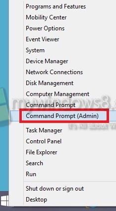 command prompt