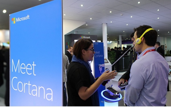 Microsoft Stand at MWC in Photos