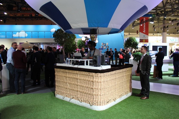 Microsoft Stand at MWC in Photos