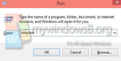netplwiz
