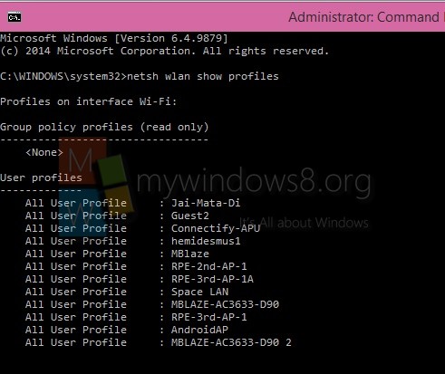 How to Backup and Restore Wireless Network Profiles in Windows 10