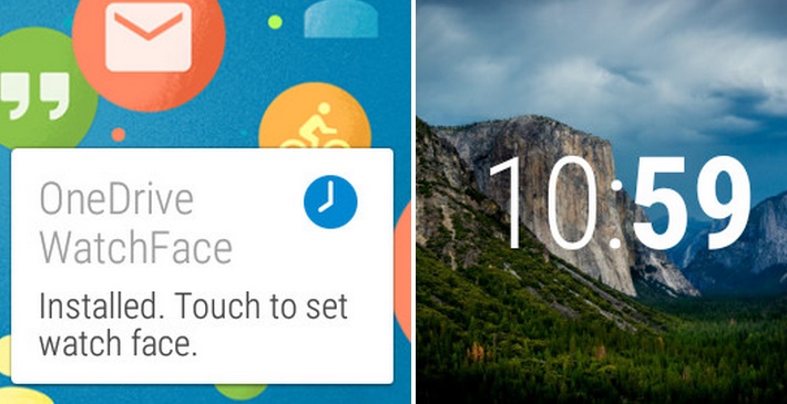 OneDrive Beta update for Android includes Wear watchface and PDF viewer