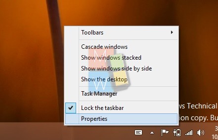 properties-taskbar