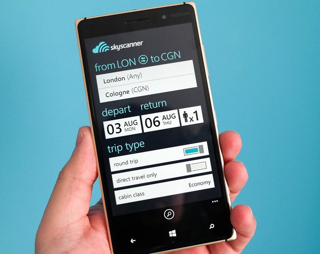 Skyscanner app removed from Windows Phone app store for USA users