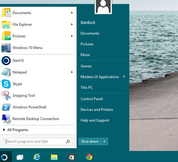 Stardock’s Start10: new Start menu on Windows 10