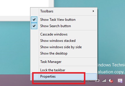 turn off taskbar preview on windows 10