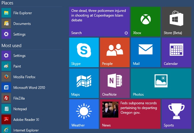 Windows 10 Preview for Windows 8 Phones