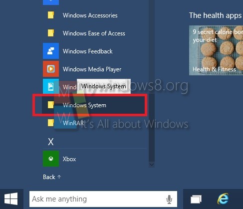 Windows System